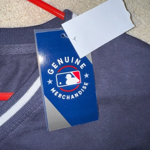 Fanatics Dark Navy Yankees Short Sleeve Jersey - Picture 6 of 8